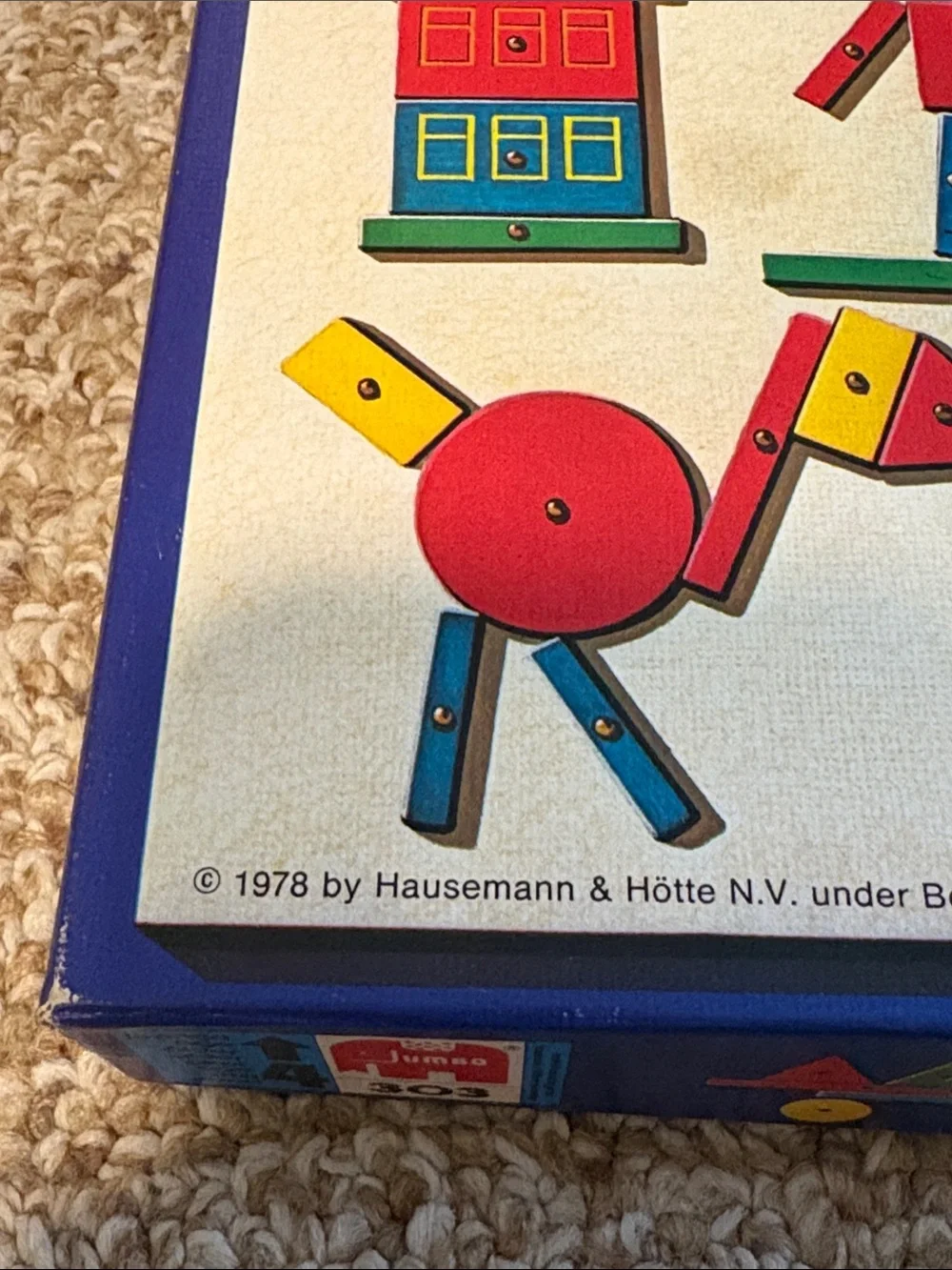 Vintage TIC TAC TOC Game by Hausemann & Hotte - 1978
